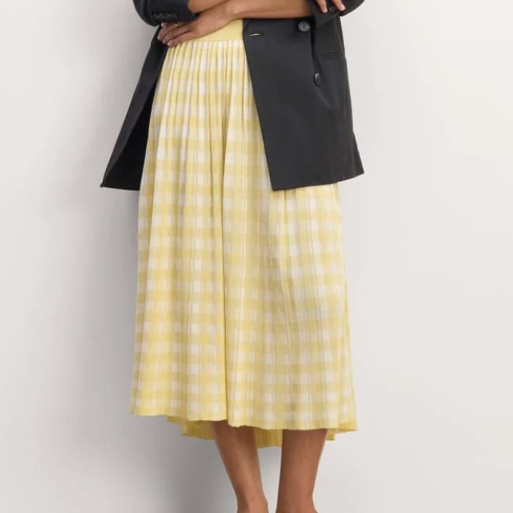 NWT Everlane The Pleated Skirt - XS